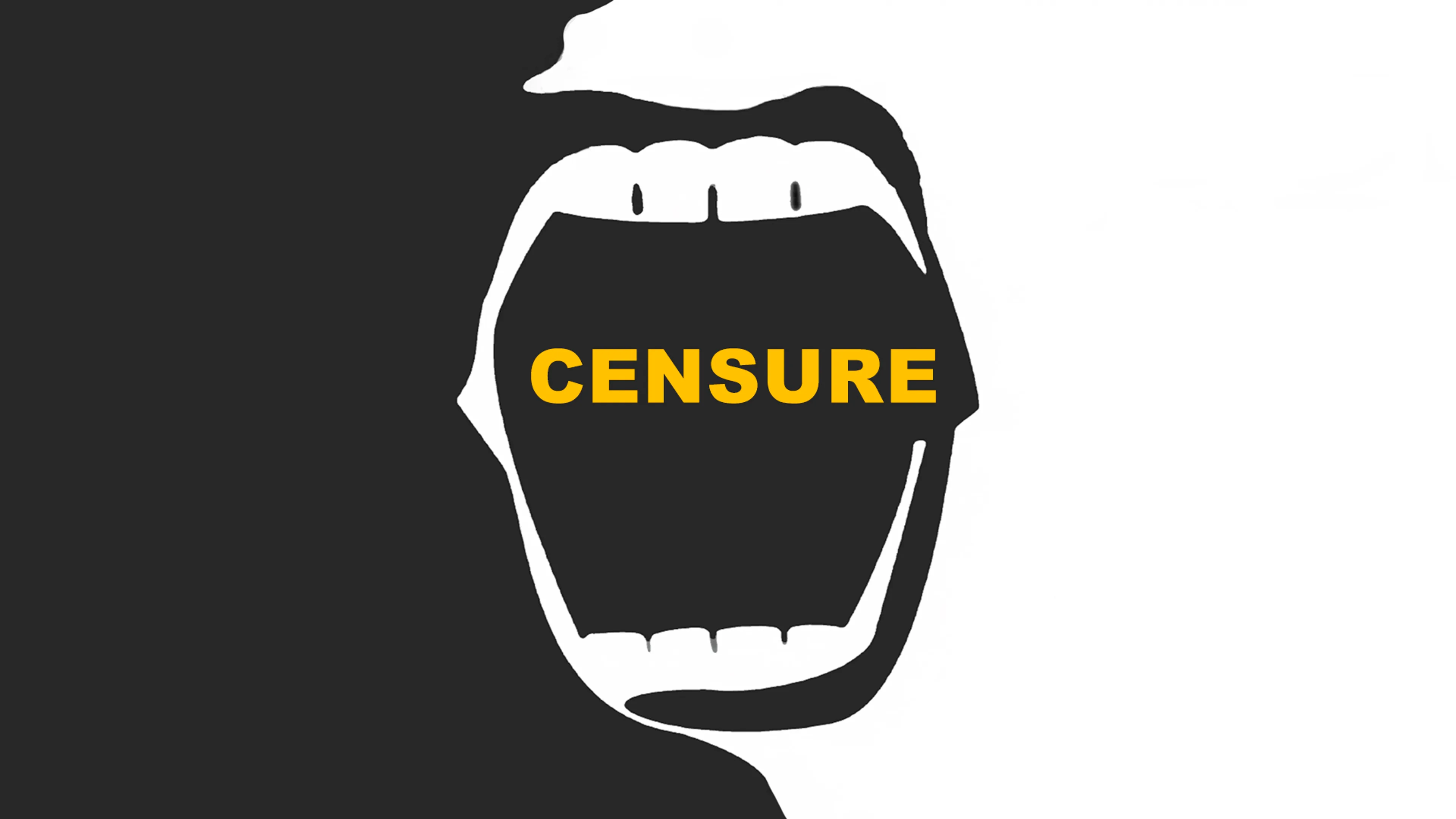 Censure poster
